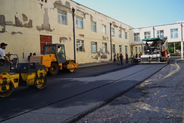 სამგორის რაიონის გამგეობა საჯარო სკოლებში ინფრასტრუქტურულ სამუშაოებს ახორციელებს