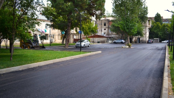 საქნავთის დასახლებაში საგზაო სამუშაოები დასრულდა