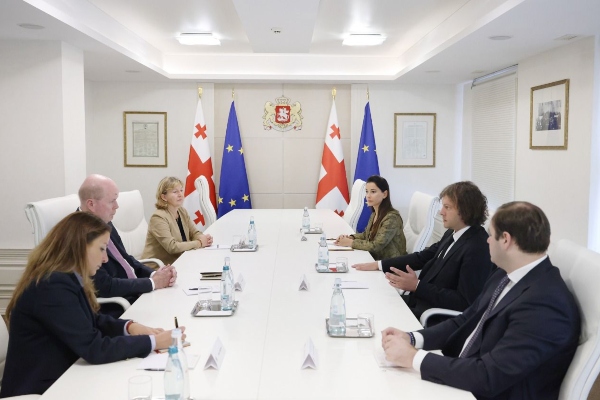 საქართველოს პრემიერ-მინისტრი ირაკლი კობახიძე BP-ის რეგიონულ პრეზიდენტს შეხვდა