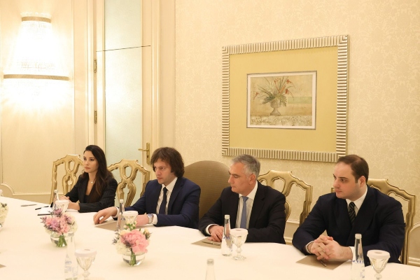 ირაკლი კობახიძე ერთ-ერთი უმსხვილესი საინვესტიციო კომპანია DAMAC Properties-ის დამფუძნებელ ჰუსეინ საჯვანის შეხვდა