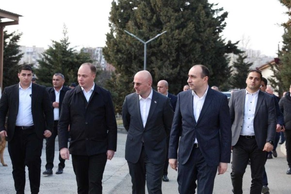 გეკა გელაძე შინაგან საქმეთა სამინისტროს სტრუქტურულ დანაყოფებს ეწვია