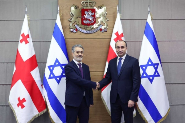 გეკა გელაძე საქართველოში ისრაელის ელჩს შეხვდა