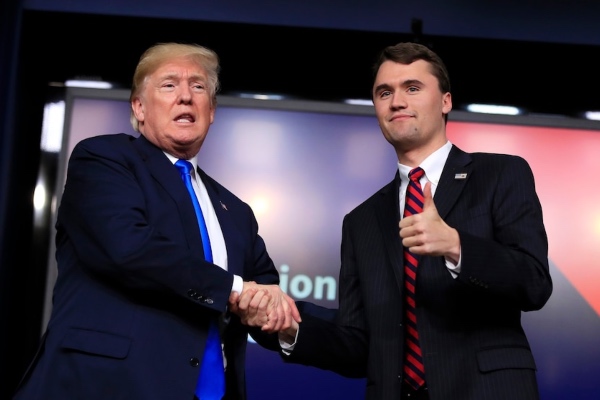 ტრამპი ჩარლი კირკს სიკვდილის შემდეგ „თავისუფლების საპრეზიდენტო მედლით“ დააჯილდოებს