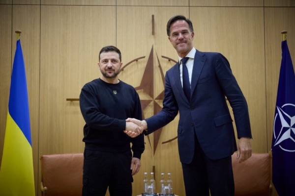 მარკ რუტე კიევში ჩავიდა