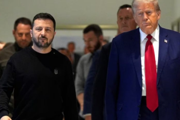 დონალდ ტრამპს ახლო აღმოსავლეთში წარმატება მივულოცე, ჩვენ თუ შევძლებთ ამ რეგიონში ომის შეჩერებას, სხვა ომების შეჩერებაც არის შესაძლებელი, მათ შორის რუსეთის ომის - ზელენსკი