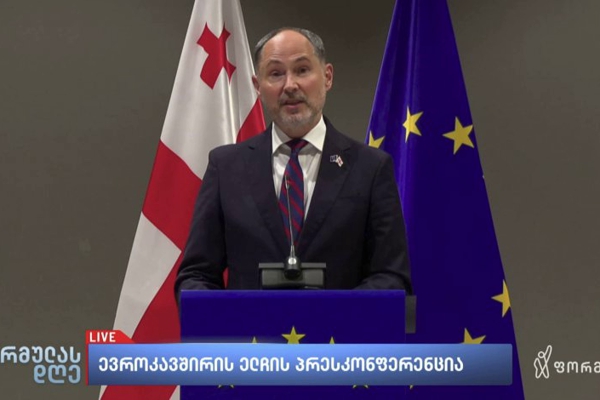 ოპოზიციის ლიდერები ევროკავშირის ელჩს შეხვდნენ