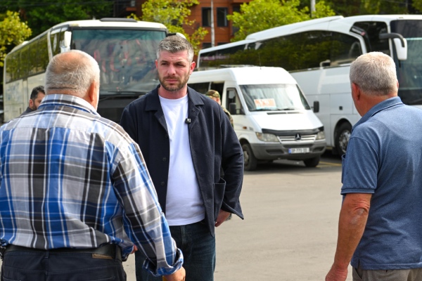 ირაკლი კუპრაძე საქალაქთაშორისო ტრანსპორტის მძღოლებს შეხვდა