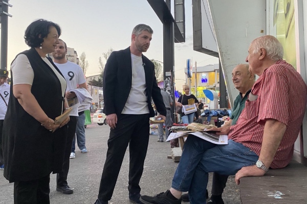 ირაკლი კუპრაძე სამგორისა და ვარკეთილის მოსახლეობას შეხვდა