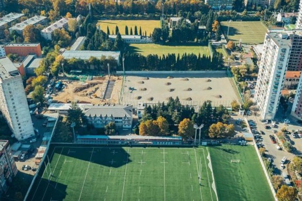 საფეხბურთო ცენტრ „ავაზას“ მშენებლობა დასრულდა